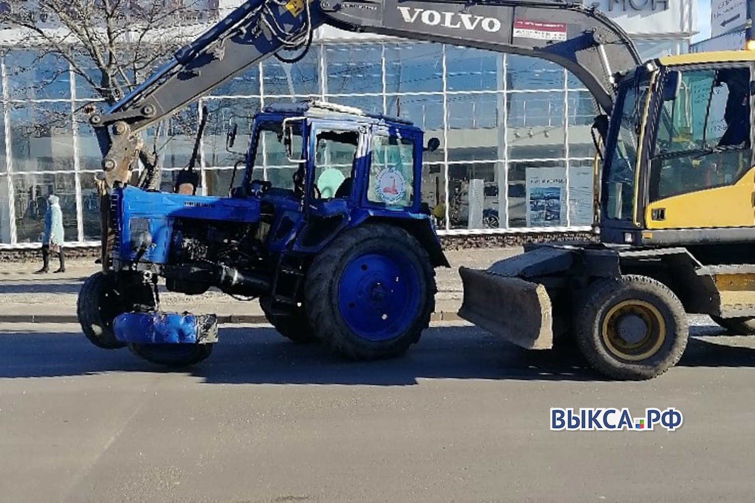 Бабушка-нарушитель ПДД спровоцировала аварию